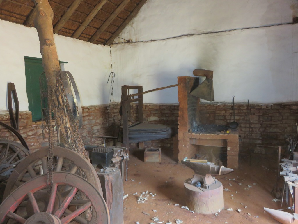Potchefstroom MW Pretorius smithy inside